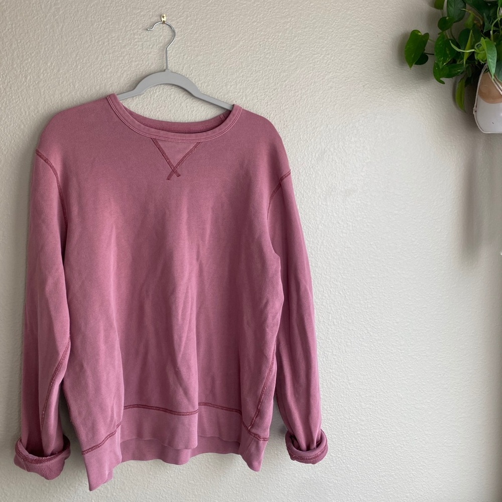 Faded red/pink sweatshirt